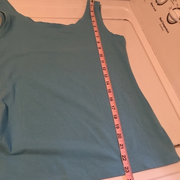 Free Blue Cotton Tank Top New With Tags - Picture 5 of 7